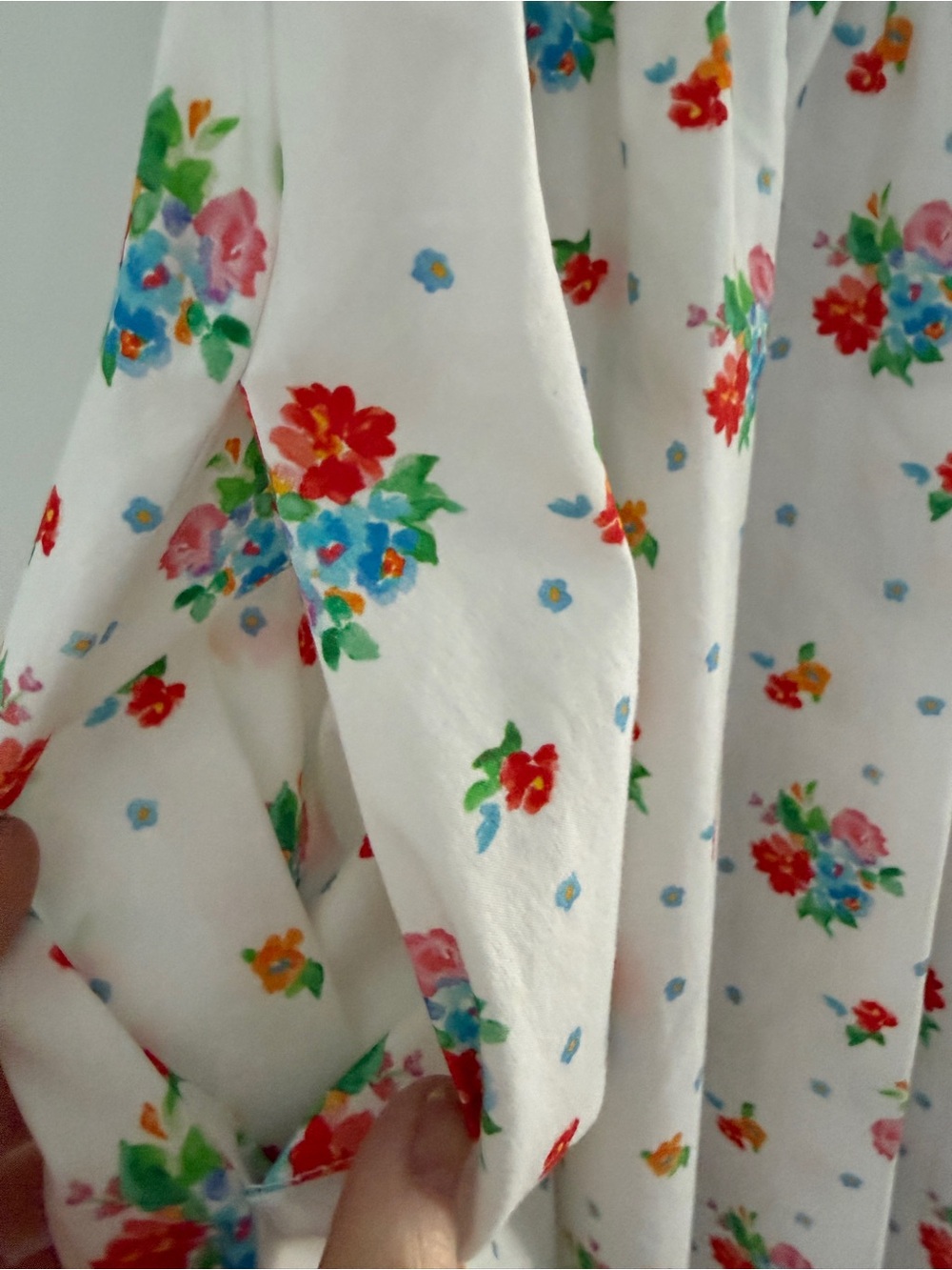 Caroline Constas Gianna Smocked Mini Dress Strawberry Floral Pattern M - Picture 9 of 9